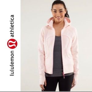 Lululemon Scuba Hoodie Bubblegum Pink Zipper Front
Jacket with Hood Pink Size 10